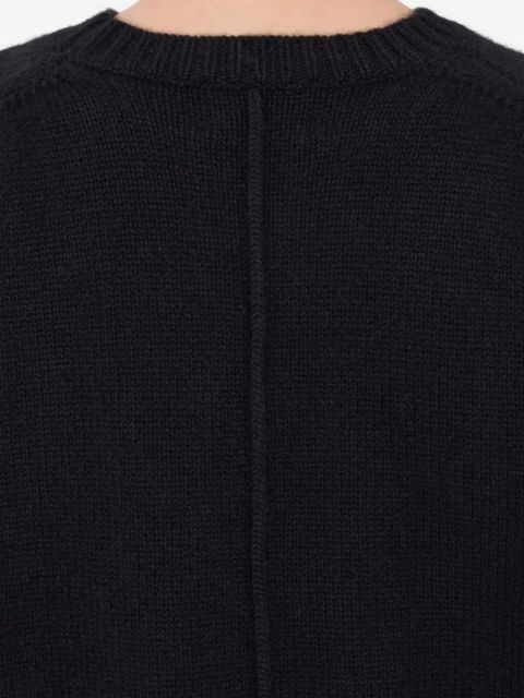 LouLou de Saison Pia crew-neck sweater - Black
