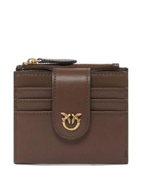 PINKO leather flap wallet - Brown - zdjęcie produktu nr 1