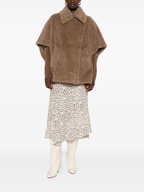 Max Mara short-sleeved jacket - Brown