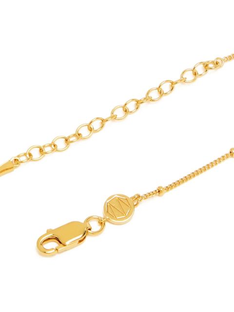 Missoma Lucy Williams square-malachite necklace - Gold