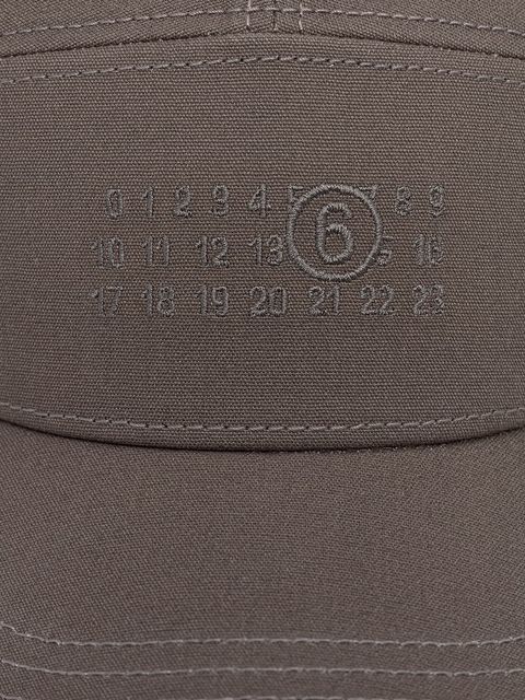 MM6 Maison Margiela czapka z daszkiem bawełniana - zdjęcie produktu nr 1