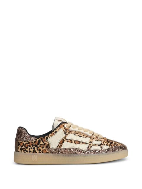 AMIRI animal-print lace-up sneakers - Brown - zdjęcie produktu nr 1