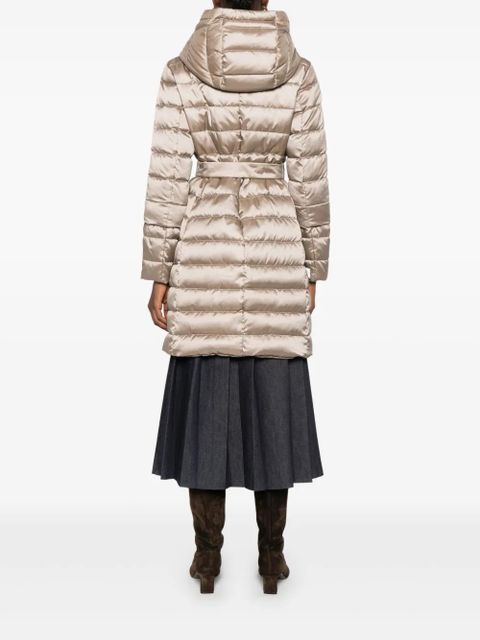 Max Mara Novef hooded coat - Brown