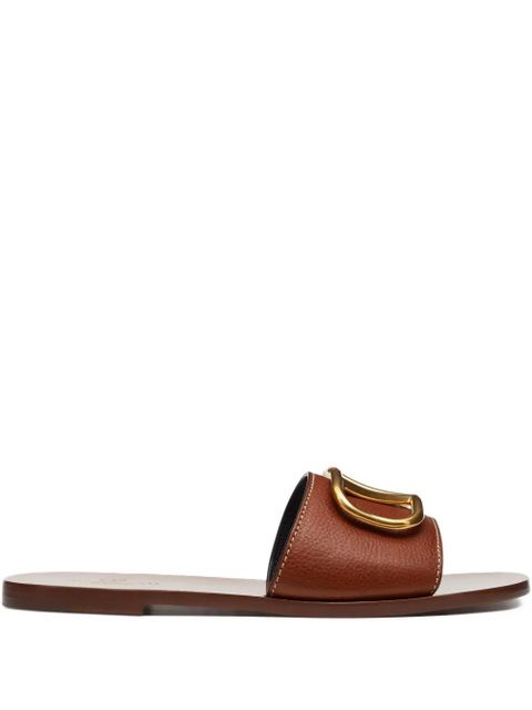 Valentino Garavani VLogo Signature sandals - Brown - zdjęcie produktu nr 1