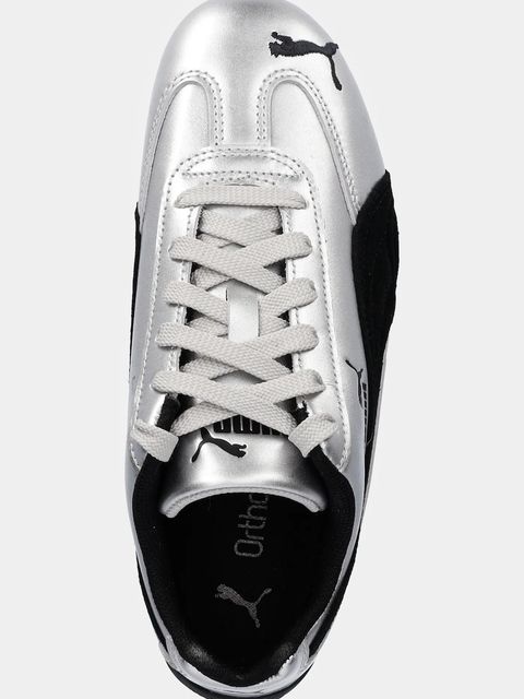 Puma sneakersy skórzane Speedcat kolor szary 403689