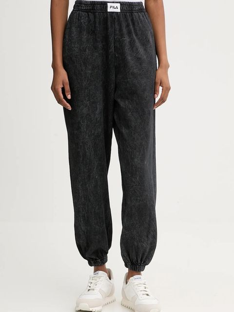 Fila dres bawełniany damski kolor szary FPW4215 - zdjęcie produktu nr 2