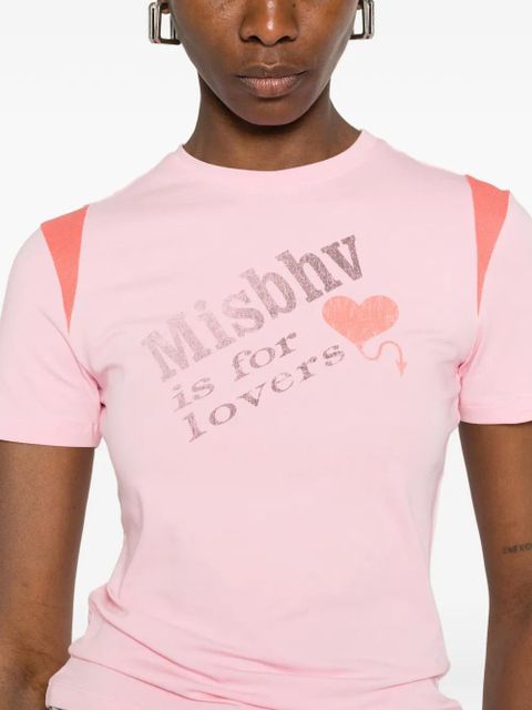 MISBHV printed T-shirt - Pink