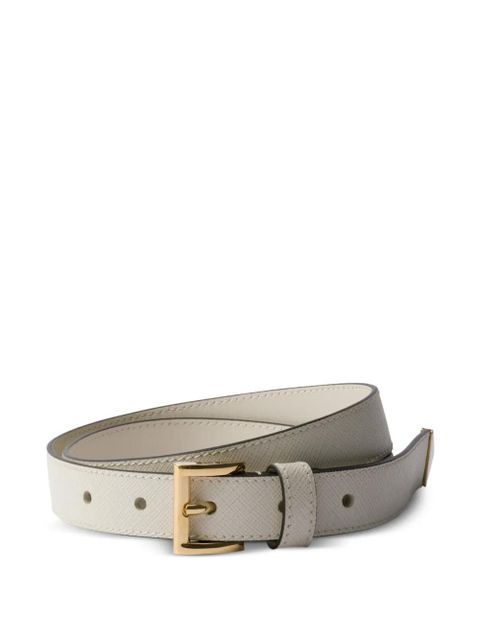 Prada Saffiano leather belt - Neutrals - zdjęcie produktu nr 1