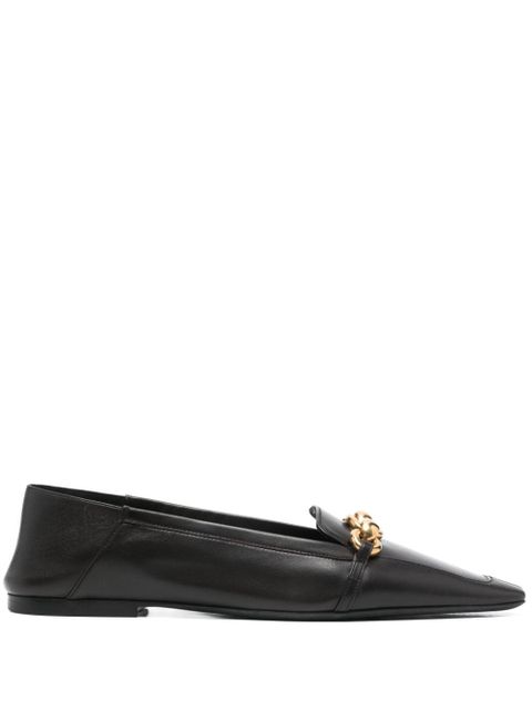 Saint Laurent chain-link loafers - Brown - zdjęcie produktu nr 1