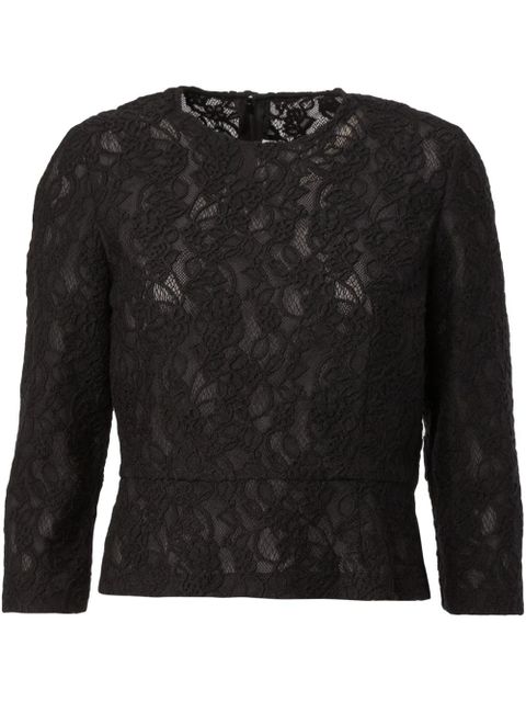 Comme Des Garçons lace blouse - Black - zdjęcie produktu nr 1