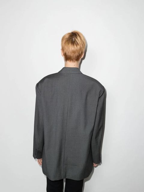The Frankie Shop Gelso Oversized single-breasted blazer - Grey - zdjęcie produktu nr 2