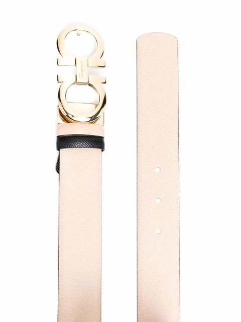 Ferragamo Reversible Gancini belt - Neutrals - zdjęcie produktu nr 2