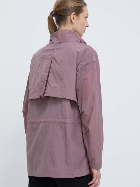 Columbia kurtka Paracutie damska kolor fioletowy przejściowa oversize 2071161