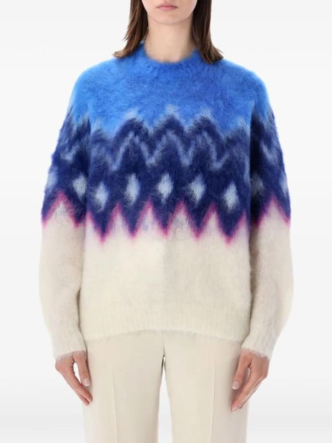 MARANT ÉTOILE crew-neck sweater - Blue - zdjęcie produktu nr 1