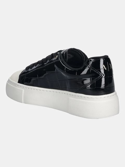 Armani Exchange sneakersy damskie kolor czarny XW001661 AF17477 UC001