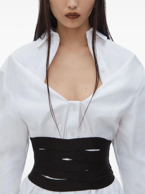 Alexander Wang Deconstructed mini dress - White