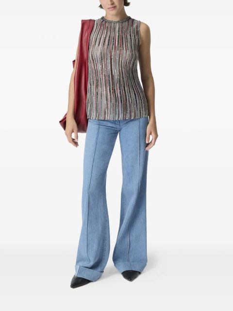 Missoni striped sequin-embellished top - Grey - zdjęcie produktu nr 2