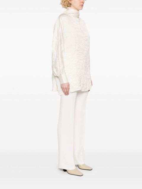 KHAITE Bex blouse - Neutrals