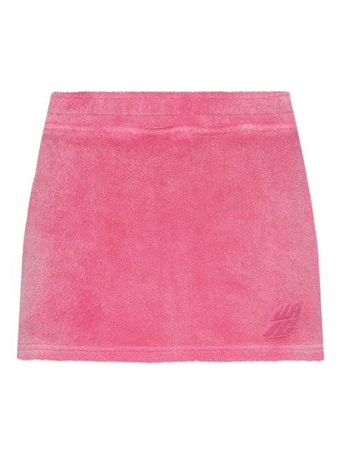 Alexander Wang embroidered cotton mini skirt - Pink - zdjęcie produktu nr 1
