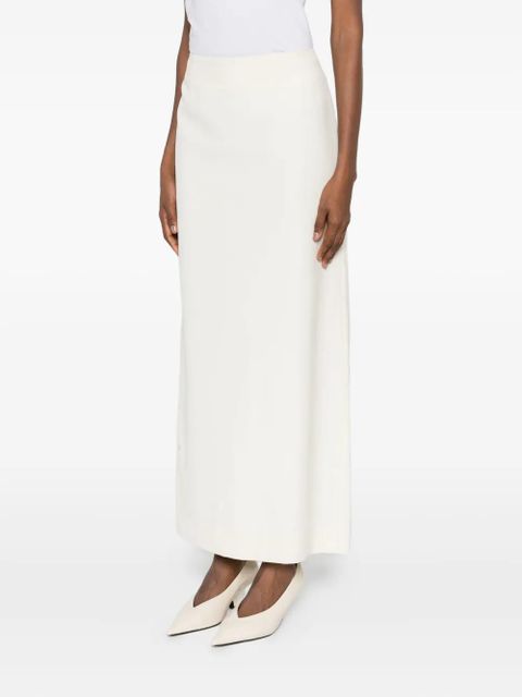TOTEME wool skirt - White