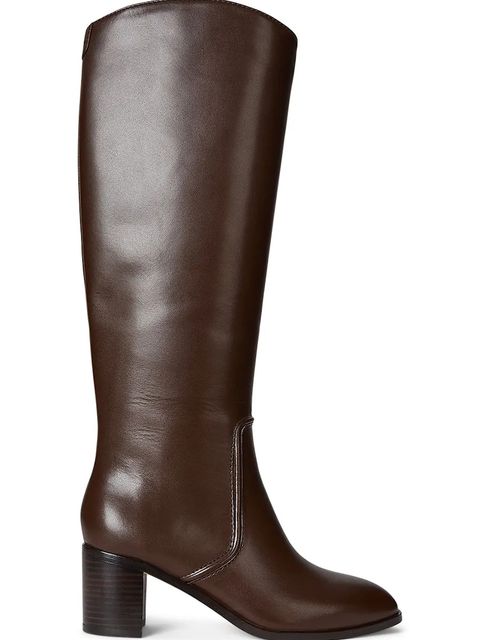 Lauren Ralph Lauren kozaki skórzane Charly - zdjęcie produktu nr 2