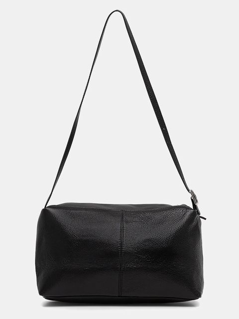 Answear.LAB torebka skórzana kolor czarny - zdjęcie produktu nr 1