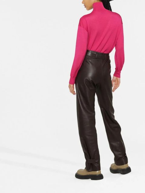 TOM FORD high-neck knitted top - Pink