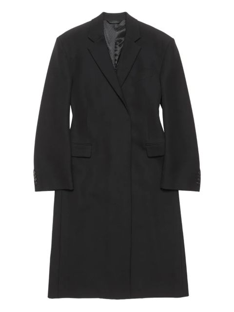 Acne Studios wool double-breasted coat - Black - zdjęcie produktu nr 1