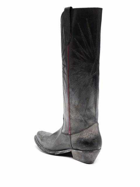 Golden Goose pointed-toe boots - Black