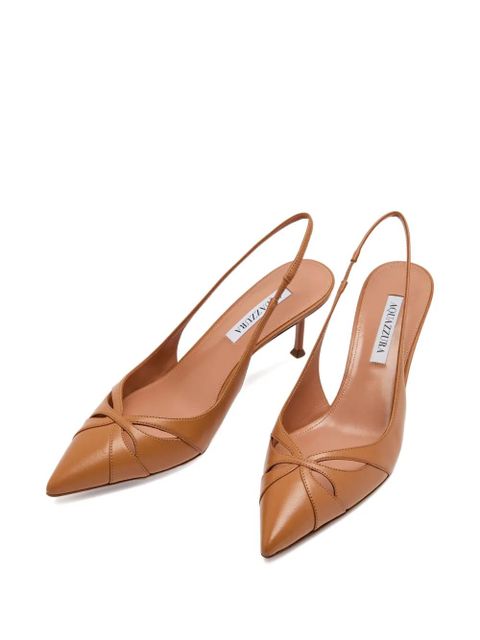Aquazzura 65mm Moves slingback pumps - Brown - zdjęcie produktu nr 2