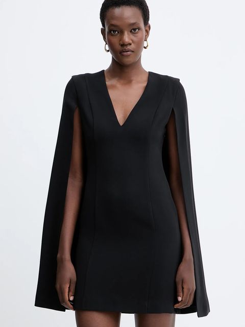 Twinset sukienka kolor czarny mini dopasowana 252TT2402