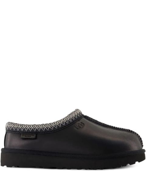 UGG Tasman leather-stitched mules - Black - zdjęcie produktu nr 1