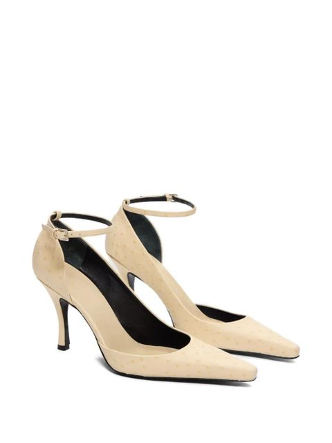 LouLou de Saison Scala leather pumps - Neutrals - zdjęcie produktu nr 2