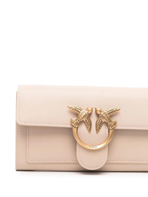PINKO Love One clutch bag - Neutrals