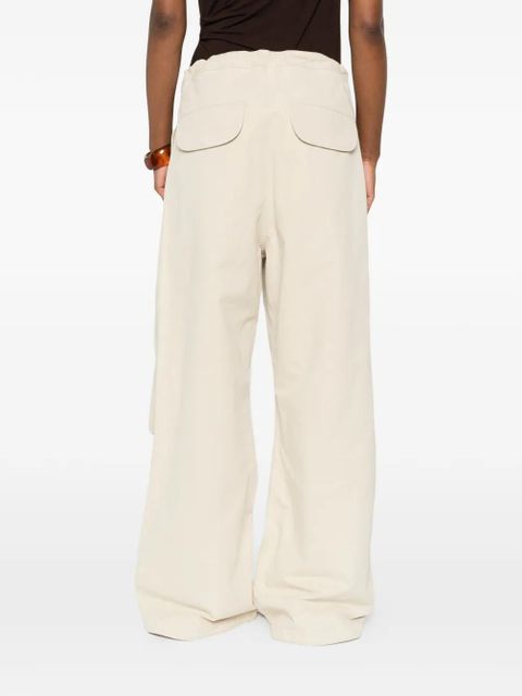 ENTIRE STUDIOS drawstring cargo trousers - Neutrals