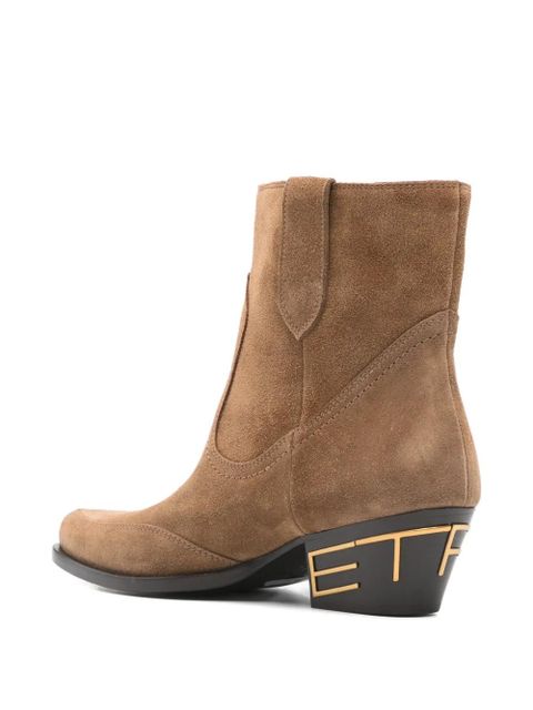 ETRO pointed-toe boots - Brown