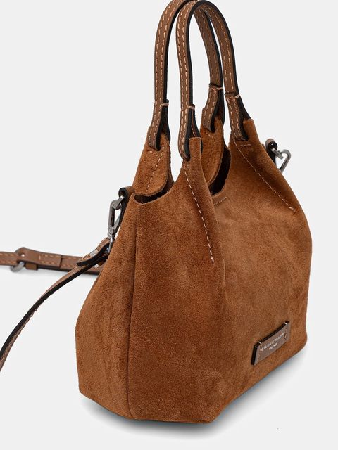 Gianni Chiarini torebka zamszowa DUA