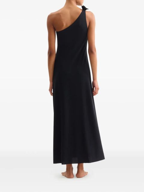 ERES Miss one-shoulder long dress - Black