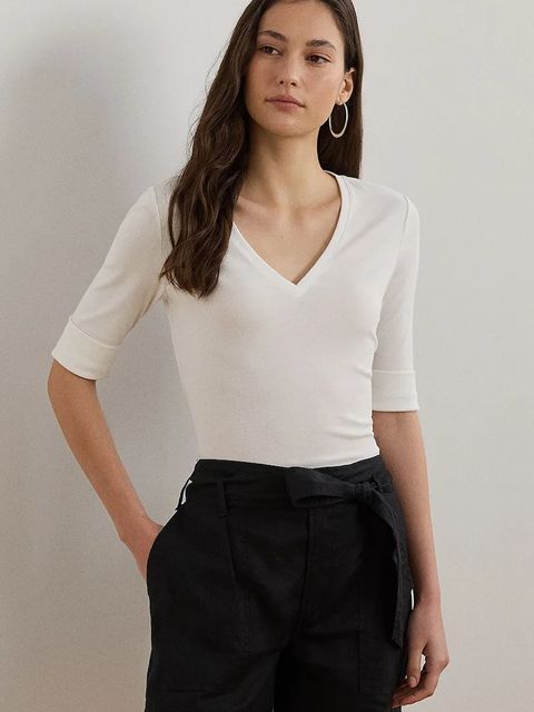 Lauren Ralph Lauren t-shirt bawełniany - zdjęcie produktu nr 2