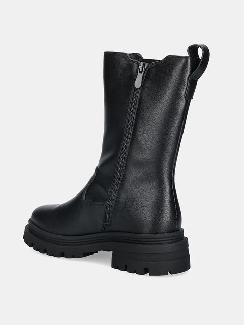 U.S. Polo Assn. sztyblety ALICYA004 damskie kolor czarny na płaskim obcasie ALICYA004W/EY1