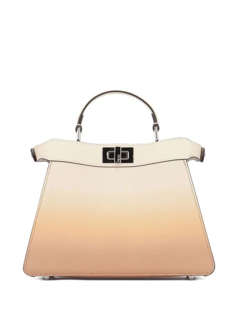 FENDI small Peekaboo gradient-effect tote bag - Neutrals - zdjęcie produktu nr 1