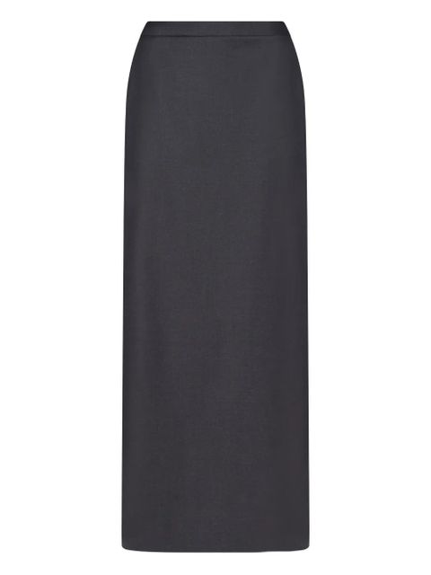 LouLou de Saison Cara elasticated waistband skirt - Grey - zdjęcie produktu nr 1