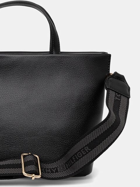 Tommy Hilfiger torebka kolor czarny AW0AW17694 - zdjęcie produktu nr 2
