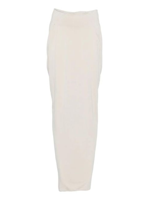 ENTIRE STUDIOS Tide draped maxi skirt - Grey - zdjęcie produktu nr 1