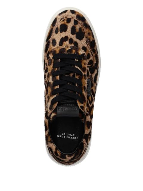 Copenhagen leopard-print sneakers - Brown