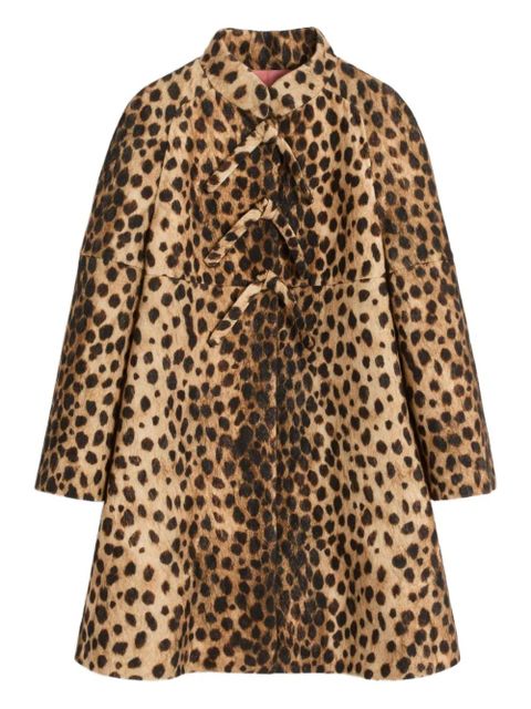 Valentino Garavani Jaguar Spots wool coat - Neutrals - zdjęcie produktu nr 1