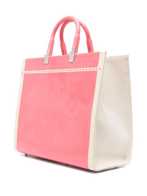 Fendi Pre-Owned medium Fendi Sunshine tote bag - Neutrals