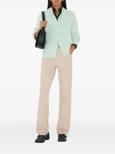 Burberry button-up cardigan - Green