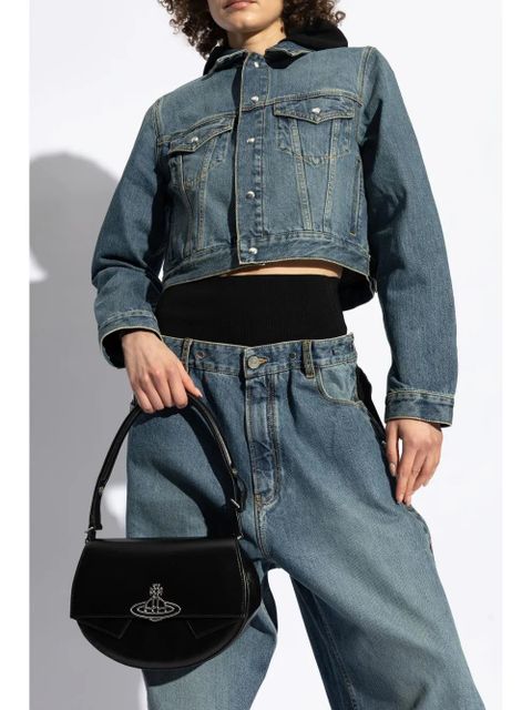 Vivienne Westwood Orb-print shoulder bag - Black - zdjęcie produktu nr 2