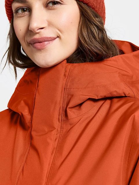 Didriksons kurtka CAJSA kolor pomarańczowy zimowa 505938